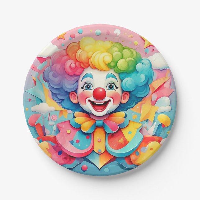 " JOYFUL JESTER " PAPPTELLER (Vorderseite)