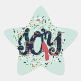 Joyful Joyful Christmas Holiday Sticker