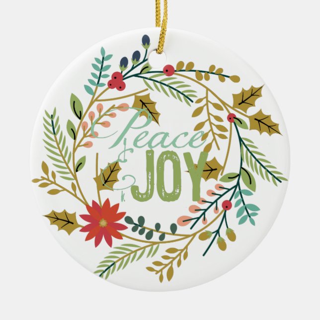 Joyful Joyful Christmas Ornament (Vorne)