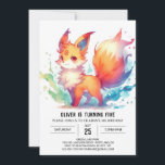 Joyful Kids Fox Birthday Einladung<br><div class="desc">Feiern Sie den besonderen Tag Ihres Kindes mit der Joyful Kids Fox zum Geburtstag. Dieses bearbeitbare Design kann für jedes Alter angepasst werden,  mit einem fröhlichen und spielerischen Fuchs Thema. Sofort herunterladen sorgt dafür,  dass Ihre Einladungen freigegeben werden können,  und setzt den Ton für eine fröhliche und lustige Feier.</div>