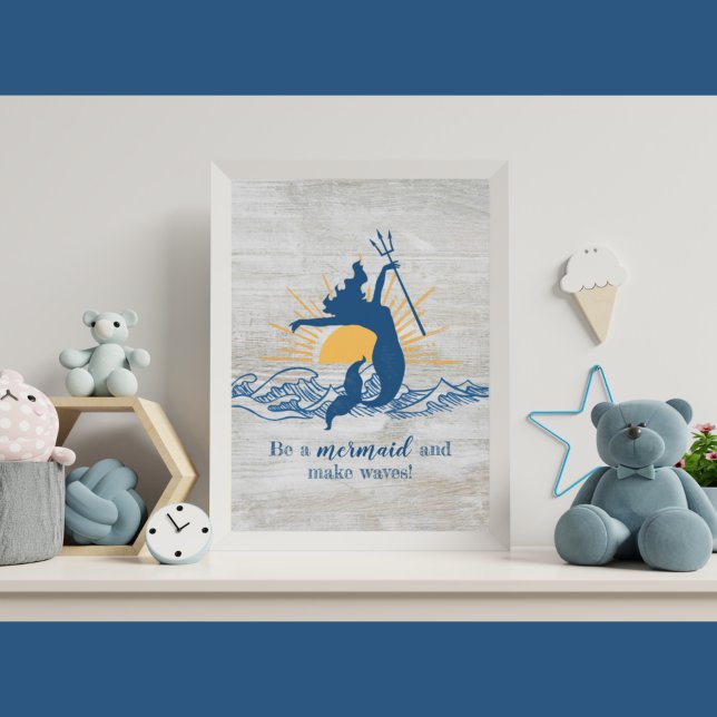 Joyful Mermaid Inspiration Poster (Von Creator hochgeladen)