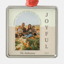 Joyful Modern Minimalistisch Boho Arch Foto Beige Ornament Aus Metall