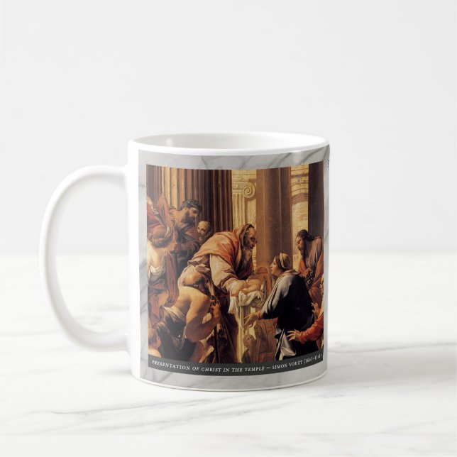 Joyful Mysteries of the Rosary #4: Presentation Kaffeetasse (Links)
