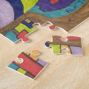 "Joyful Noise" Abstrakte Kunst Puzzle