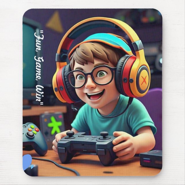 "Joyful Playtime" Mousepad (Vorne)