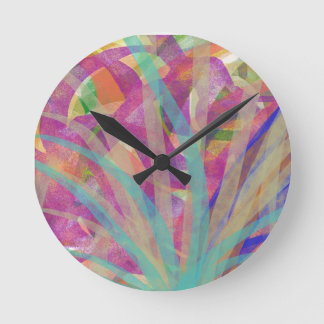 Joyful Reef Runde Wanduhr