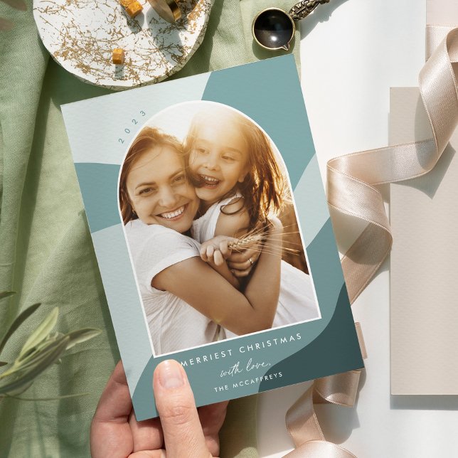 Joyful Shades | Vertikales Foto Feiertagskarte (Von Creator hochgeladen)