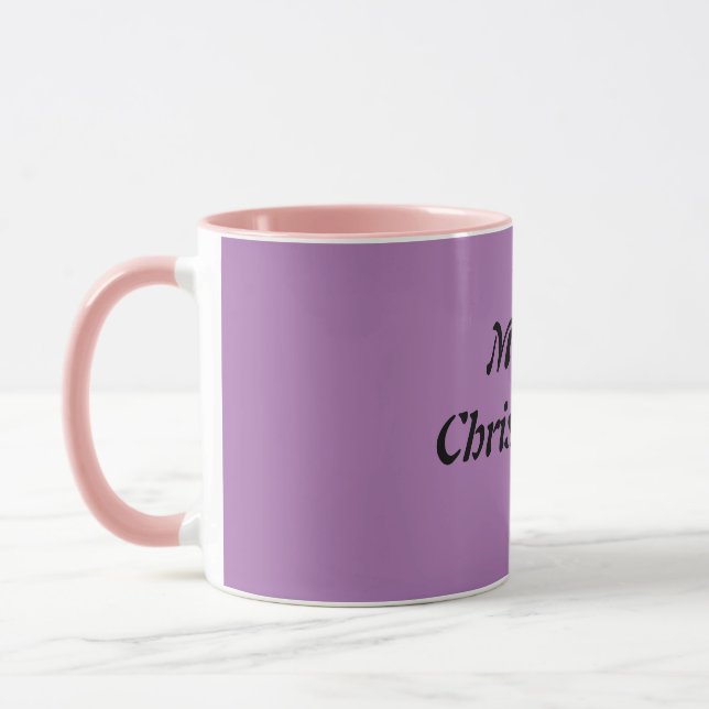 "Joyful Sips: Weihnachts-Themed Tasse für Feierlic (Links)