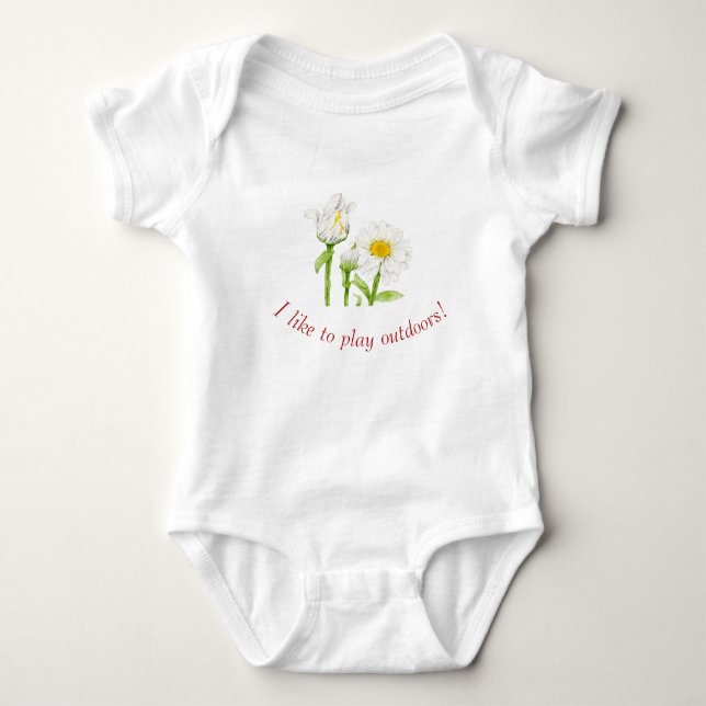 Joyful Summer on a Baby Bodysuit (S) Strampler (Vorderseite)