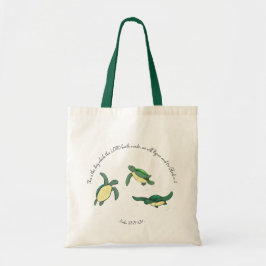 Joyful Turtles Christlich Tote Bag Tragetasche