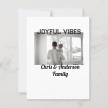 Joyful Vibes Vater Sohn Familie Weihnachtsfeiertag