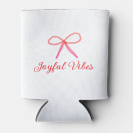 Joyful vibes Weihnachten RED BOW Ferien Familienna Dosenkühler