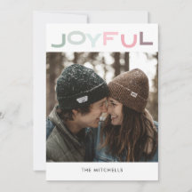 JOYFUL Weihnachts-Foto