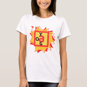 Joyful Yoga Colors reflektieren Ruhe und Energie T-Shirt