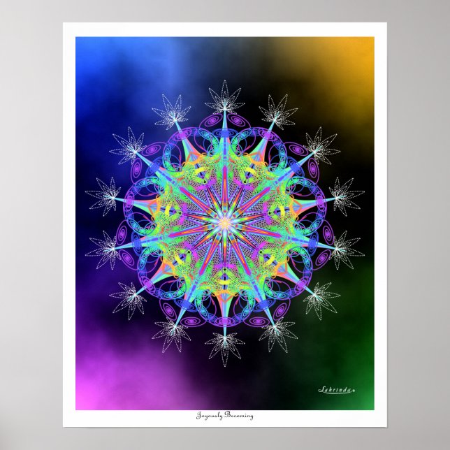 Joyous Becoming Poster (Vorne)
