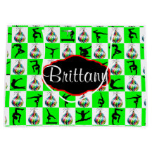 JOYOUS CUSTOM GYMNASTICS CHRISTMAS GIFT BAG