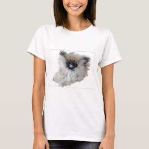 Joyous Flying Pekingese T-Shirt