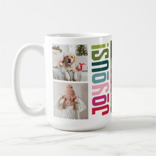 Joyous Holiday Mehrfamilienhäuser - Foto Weihnac Kaffeetasse