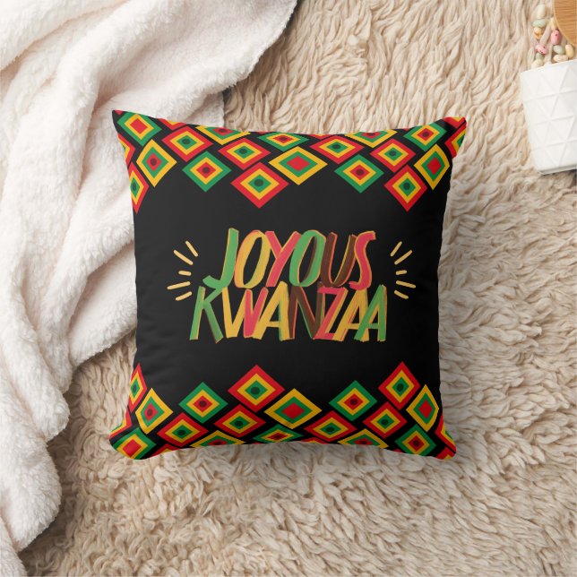 Joyous KWANZAA Kissen (Decke)