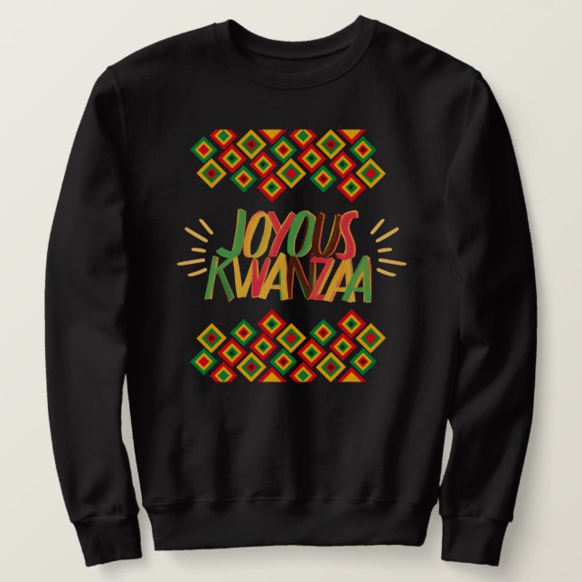 Joyous KWANZAA Sweatshirt (Design vorne)