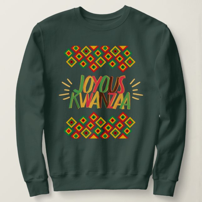 Joyous KWANZAA Sweatshirt (Design vorne)