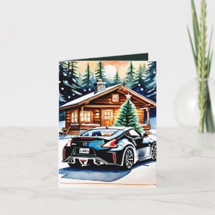 Joyride: Frohe Weihnachtsgrüße geklappt Feiertagskarte