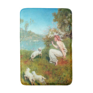 Joys of Spring (von John Collier) Badematte