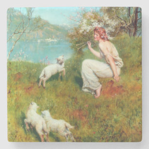 Joys of Spring (von John Collier) Steinuntersetzer