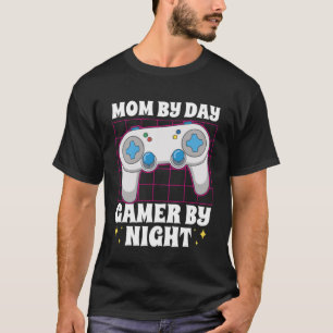 Joystick-Controller-Videospiel der Mama-Mutterscha T-Shirt