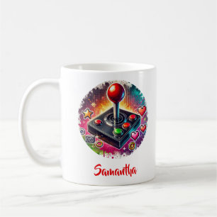 Joystick für Computerspiele Kaffeetasse