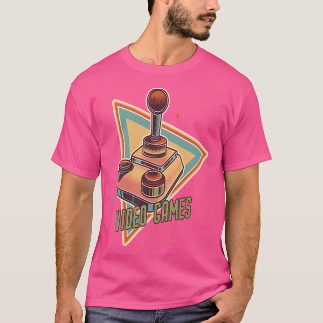 Joystick Mädchen T-Shirt (Vorderseite)