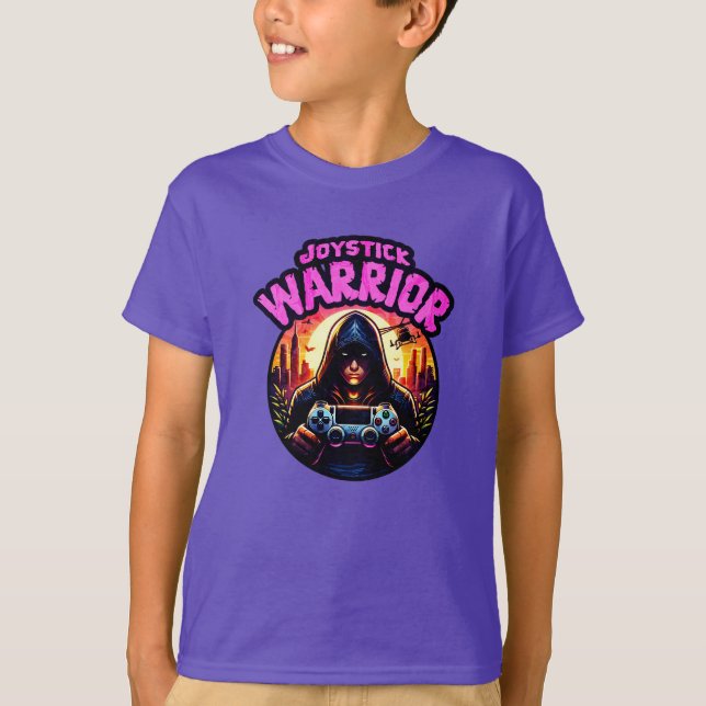 Joystick warrior T-Shirt (Vorderseite)