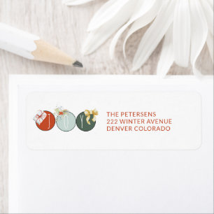 Joytypografie farbenfrohe Weihnachtsfeier Rücksend