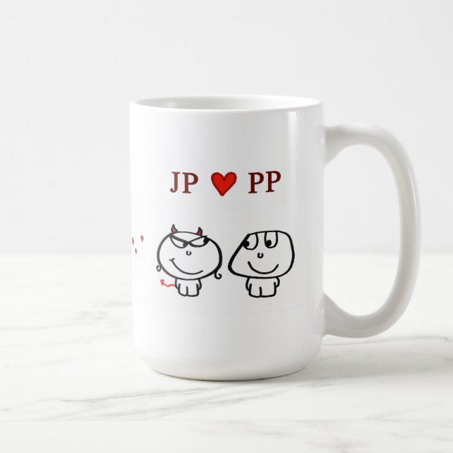 "JP-Herz pp. Großbritannien " Tasse (Rechts)