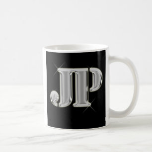 JP-LOGO Buchstaben Tasse