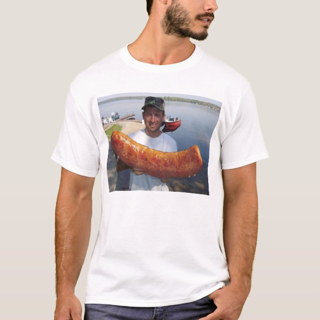 JP mit Wurst T-Shirt (Vorderseite)