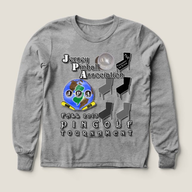 JPA PinGolf Fall-2013 Turnier-T - Shirt - v2 (Design Vorderseite)