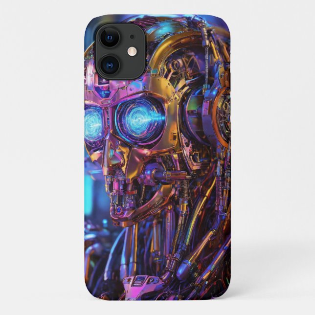 JPG-Druck für den Cybernetikroboter Case-Mate iPhone Hülle (Rückseite)