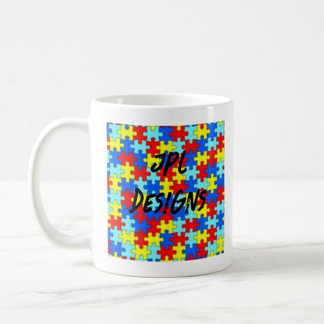 JPL Designs Tasse erhöht das Bewusstsein für Autis (Links)