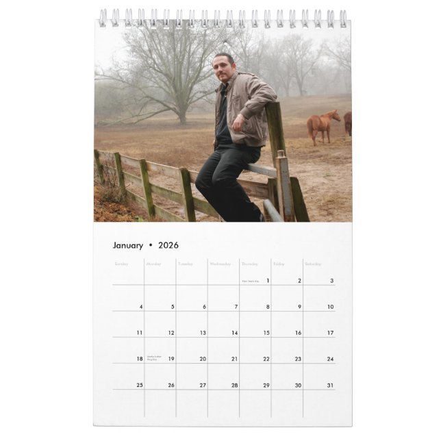 Jr.-Bauernhof-Kalender Donald Norris Kalender (Jan 2026)