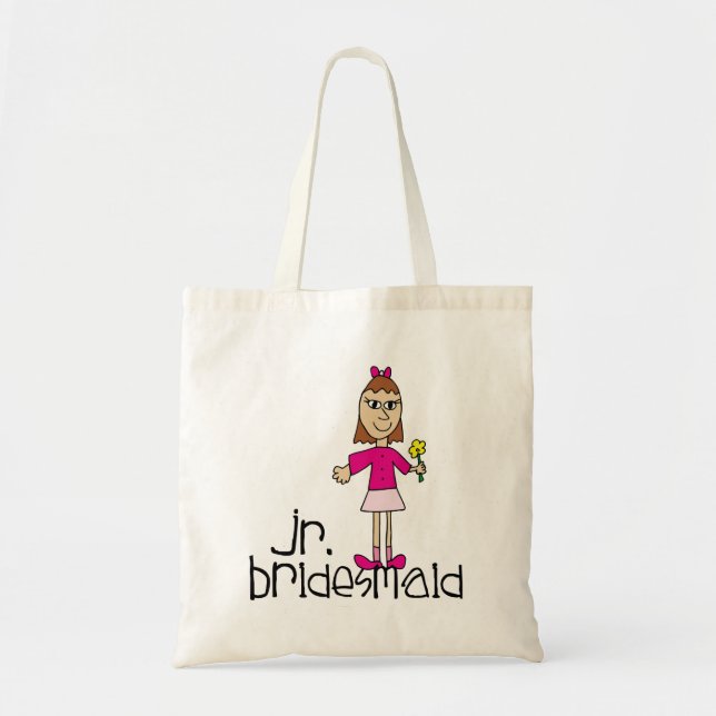 Jr. Bridesmaid Geschenke und Favoriten Tragetasche (Vorne)