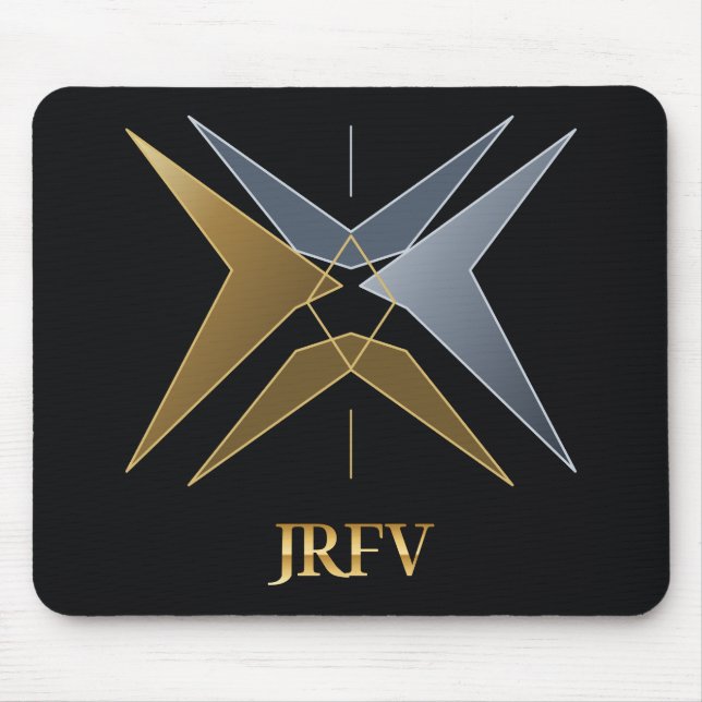 JRFV Obsidian-Stundenglas Mousepad (Vorne)