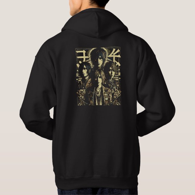Jrock Band Hoodie (Rückseite)