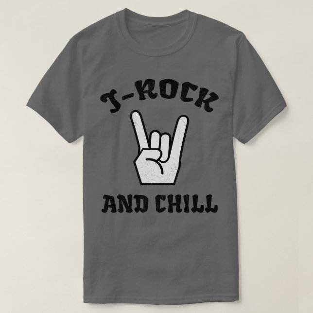 JRock und Chill 1 T-Shirt (Design vorne)
