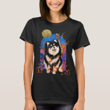 JRSE IM AUTUMN - Finnische Lapphund DARK-Shirts