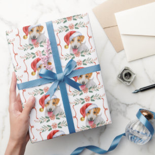 JRT Dog Muster Weihnachtswrapping Paper Geschenkpapier