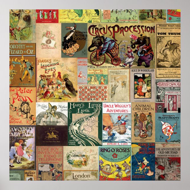 JSBC2 BUCH DECKT BÜCHERCOVERS COLORFUL A POSTER (Vorne)