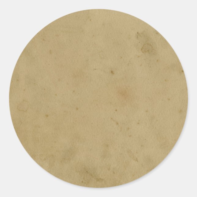 JSBLT BROWN SUEDE TEXTURED GRUNGE PATTERBACKGR RUNDER AUFKLEBER (Vorderseite)