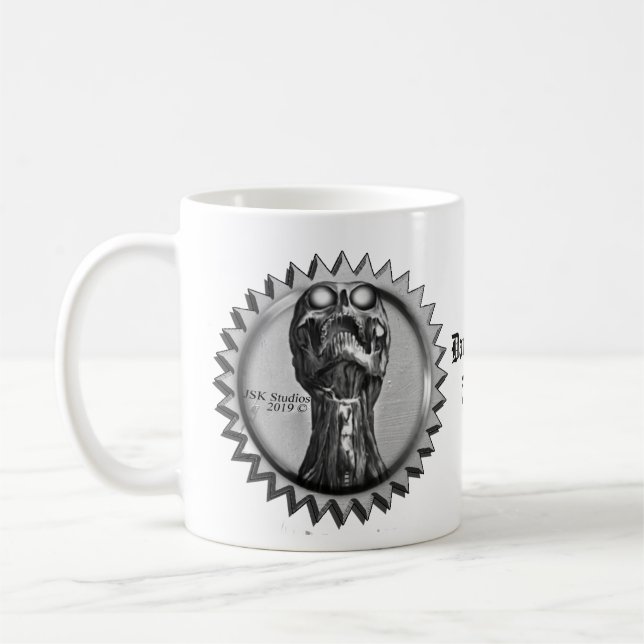 JSK Studios Zombie Emblem Coffee Tasse (Links)