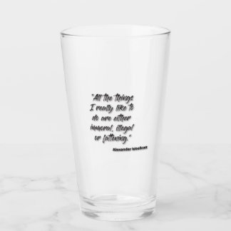 JSR "Alles, was ich wirklich mag Glas